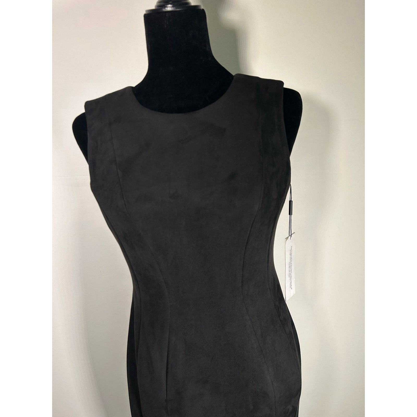 Calvin Klein Calvin Klein Suede Dress Suede New With Tags Size 4 Size S / US 4 / IT 40 - 2 Thumbnail