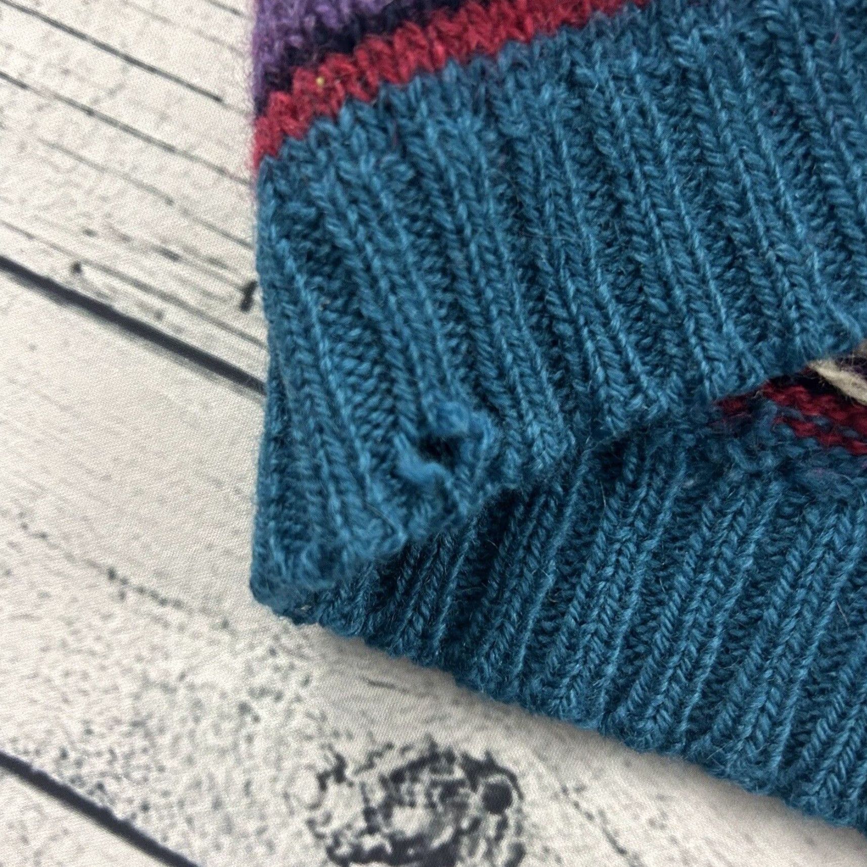 Vintage VINTAGE Woolrich Pullover Sweater Wool Blue Women's Large Woolrich Pullover Sweater Blue Women L Size L / US 10 / IT 46 - 5 Thumbnail
