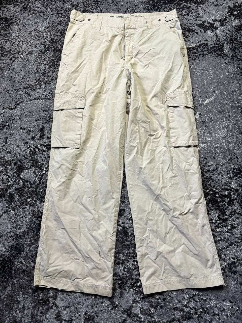 Japanese Brand × Vintage Vintage Y2K Red Herring Debenhams Baggy Cargo Pants Size US 34 / EU 50 - 1 Thumbnail
