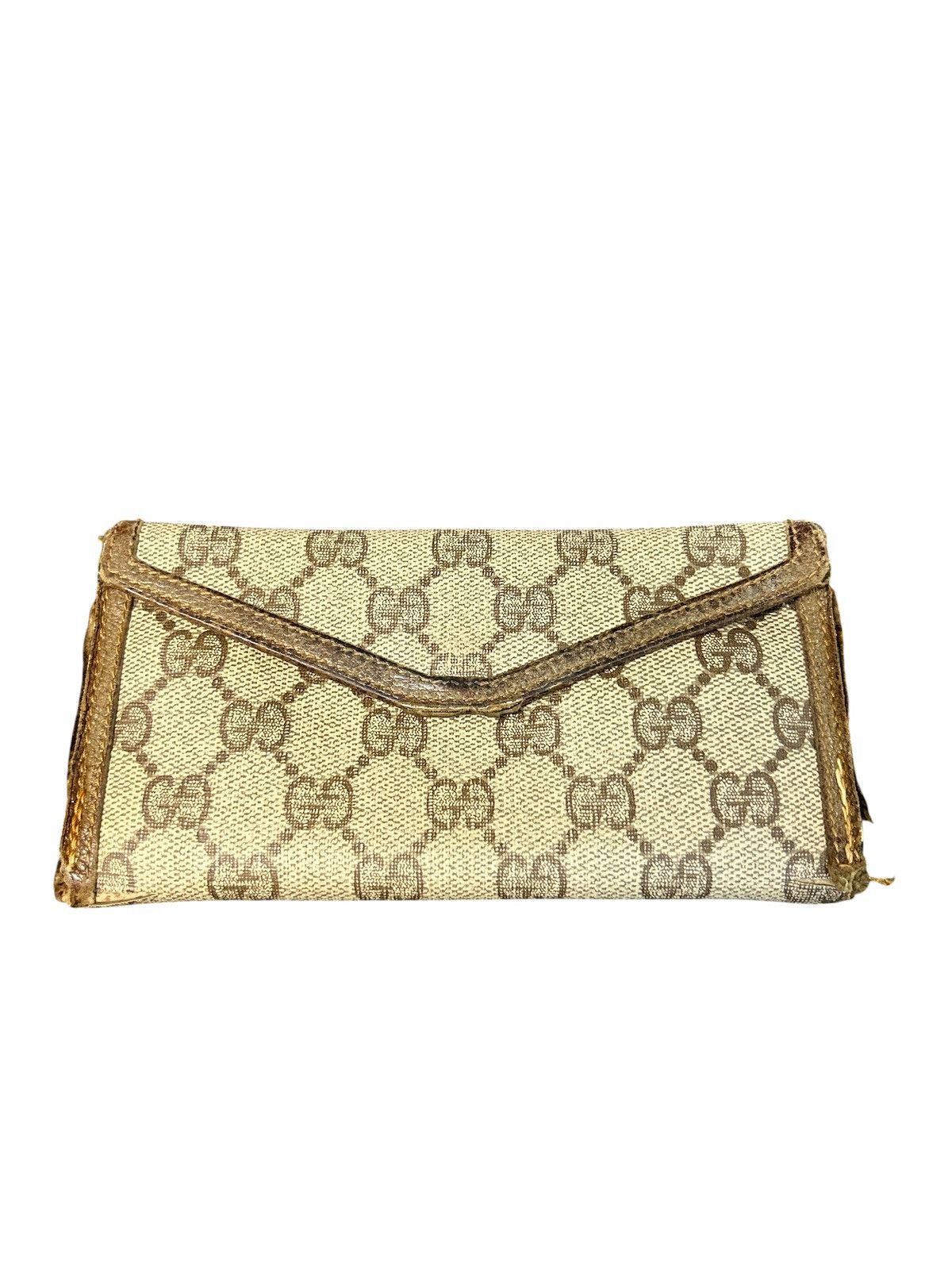 Gucci Gucci GG Monogram Ophidia Long Wallet Vintage Size ONE SIZE - 4 Thumbnail