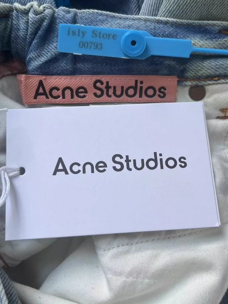 Acne Studios Acne Studios Loose washed cotton zipper mid-waisted straig Size US 32 / EU 48 - 3 Thumbnail