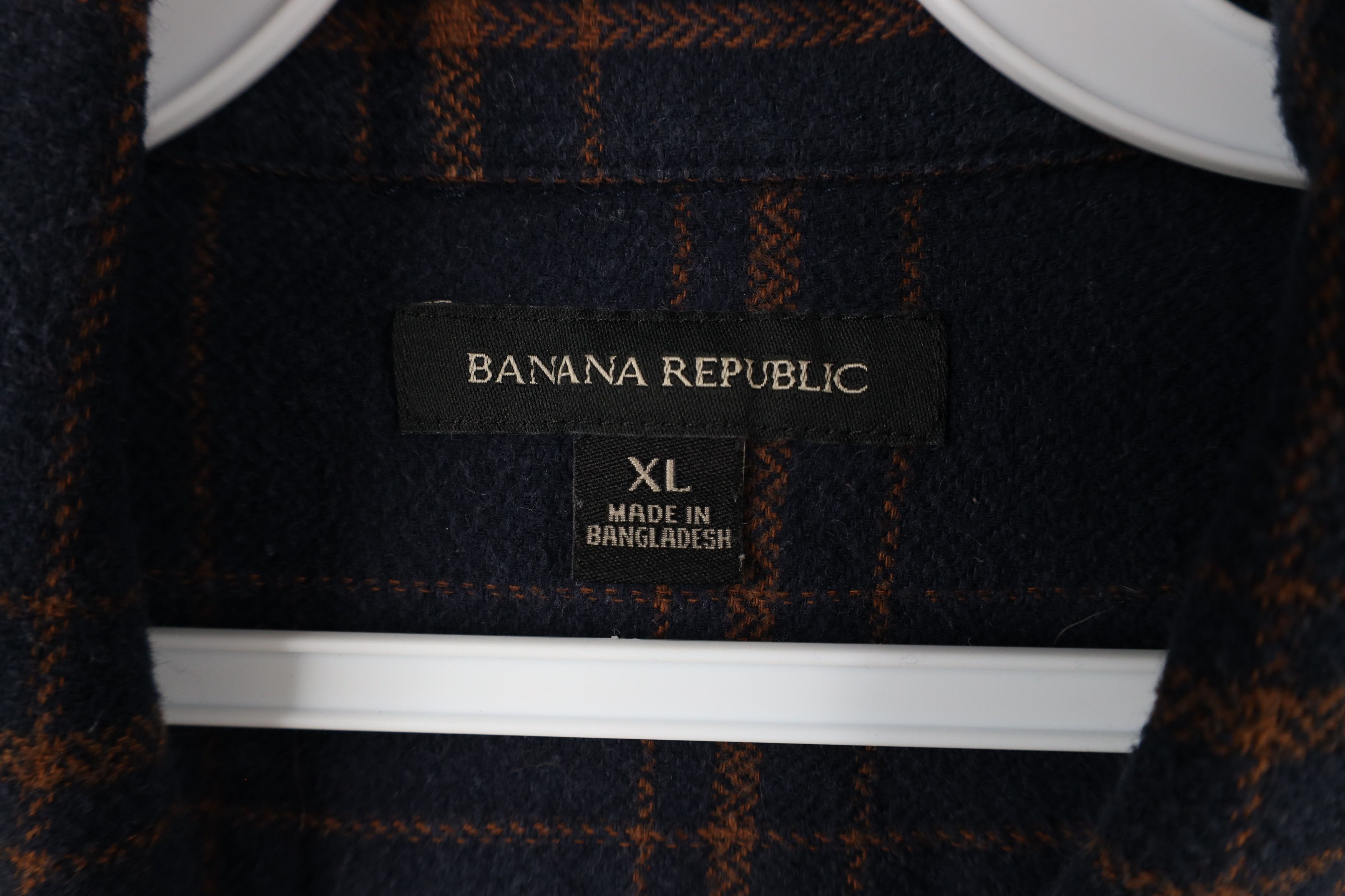 Banana Republic × Vintage Banana Republic Collared Long Sleeve Button Shirt Plaid Size US XL / EU 56 / 4 - 4 Thumbnail