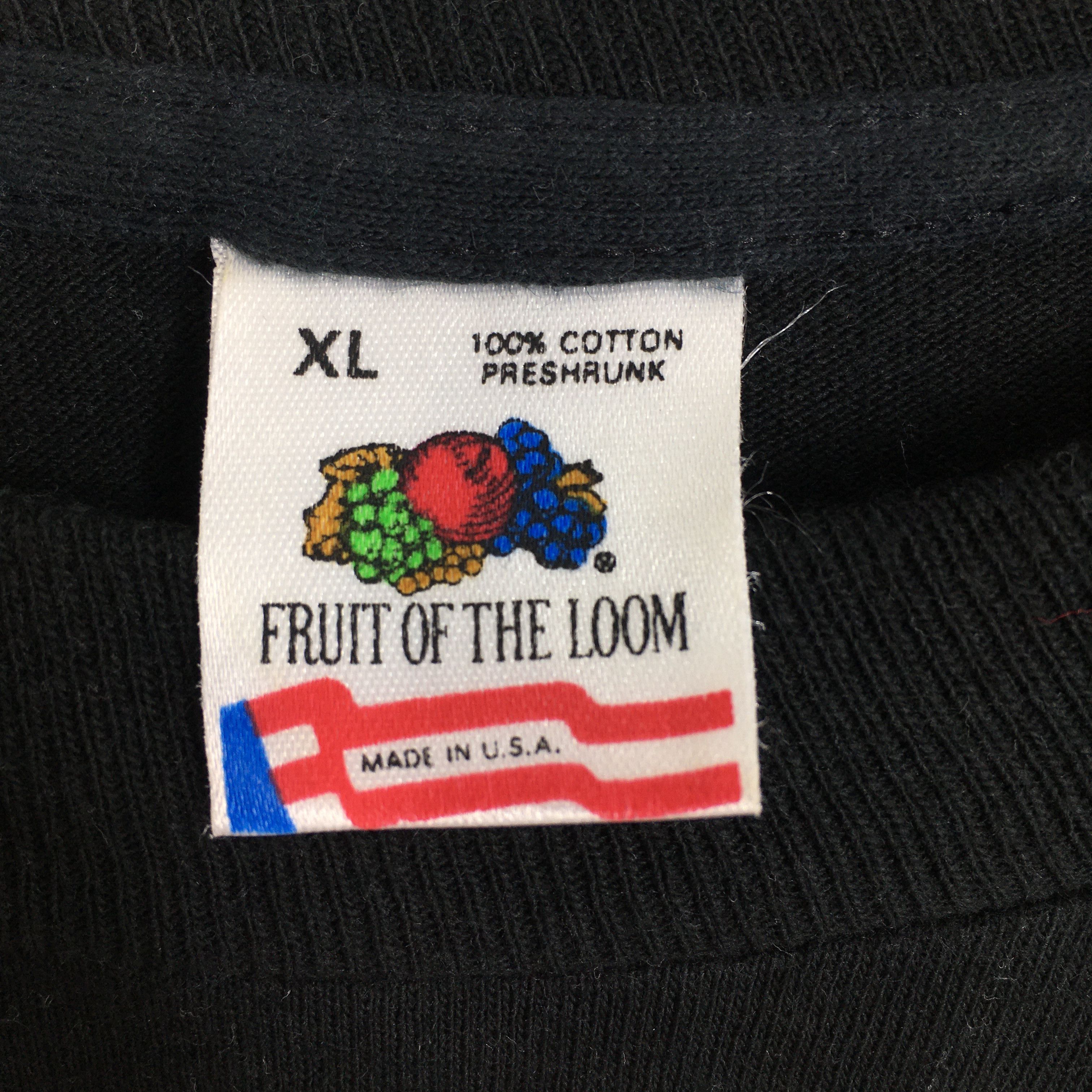 Band Tees × Fruit Of The Loom × Grateful Dead Vintage 90s Grateful Dead Black T shirt XLarge Size US L / EU 52-54 / 3 - 5 Thumbnail