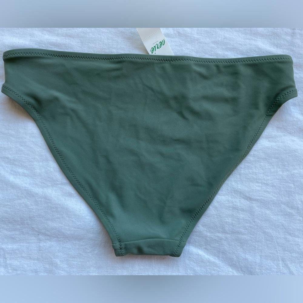 Designer NWT Aerie olive green bikini bottom brief XS Size ONE SIZE - 3 Thumbnail