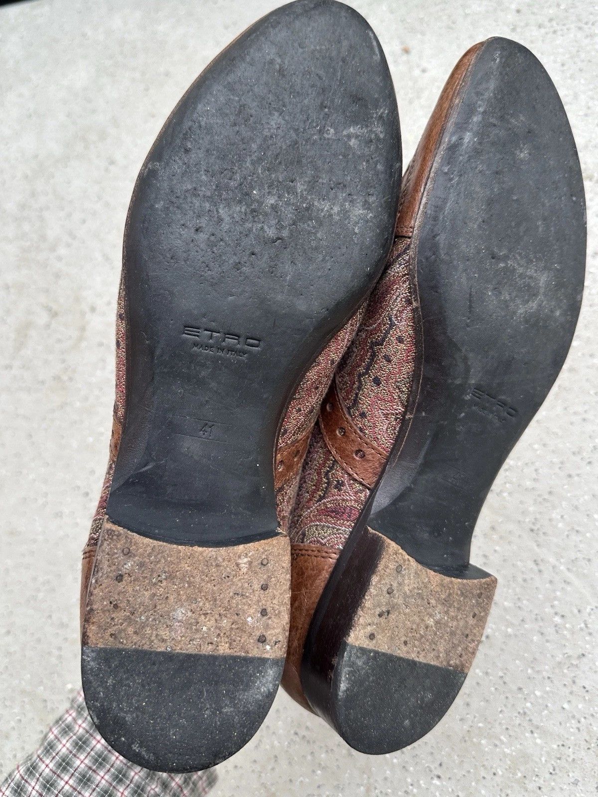 Etro Mens Etro Paisley Shoes Oxford Size 41 Size US 8 / EU 41 - 15 Thumbnail