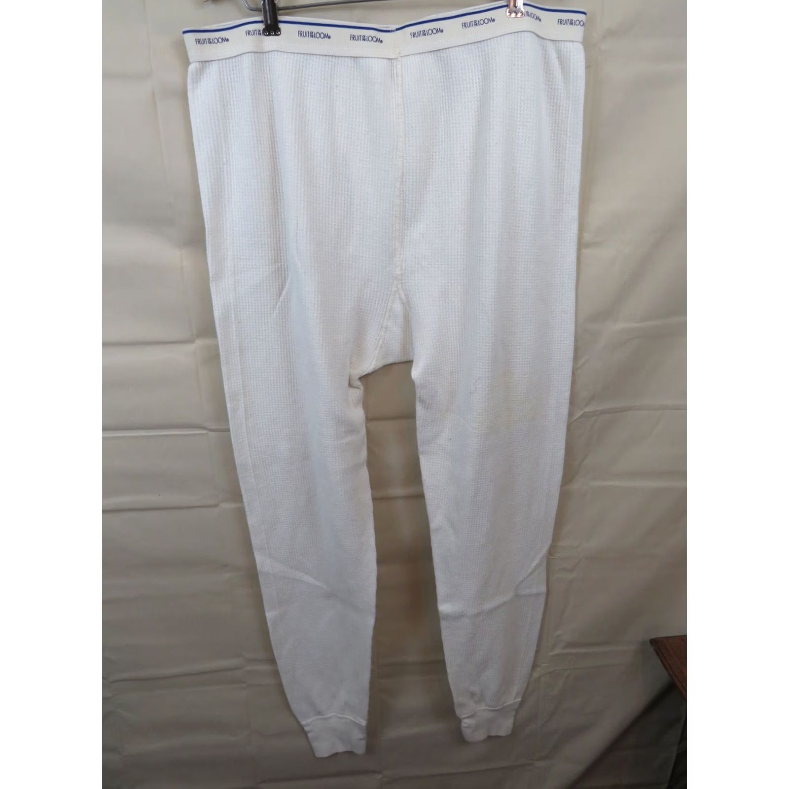 Fruit Of The Loom Vintage Fruit of the Loom Thermal Weave Long Johns Pants XL Size US 36 / EU 52 - 6 Thumbnail