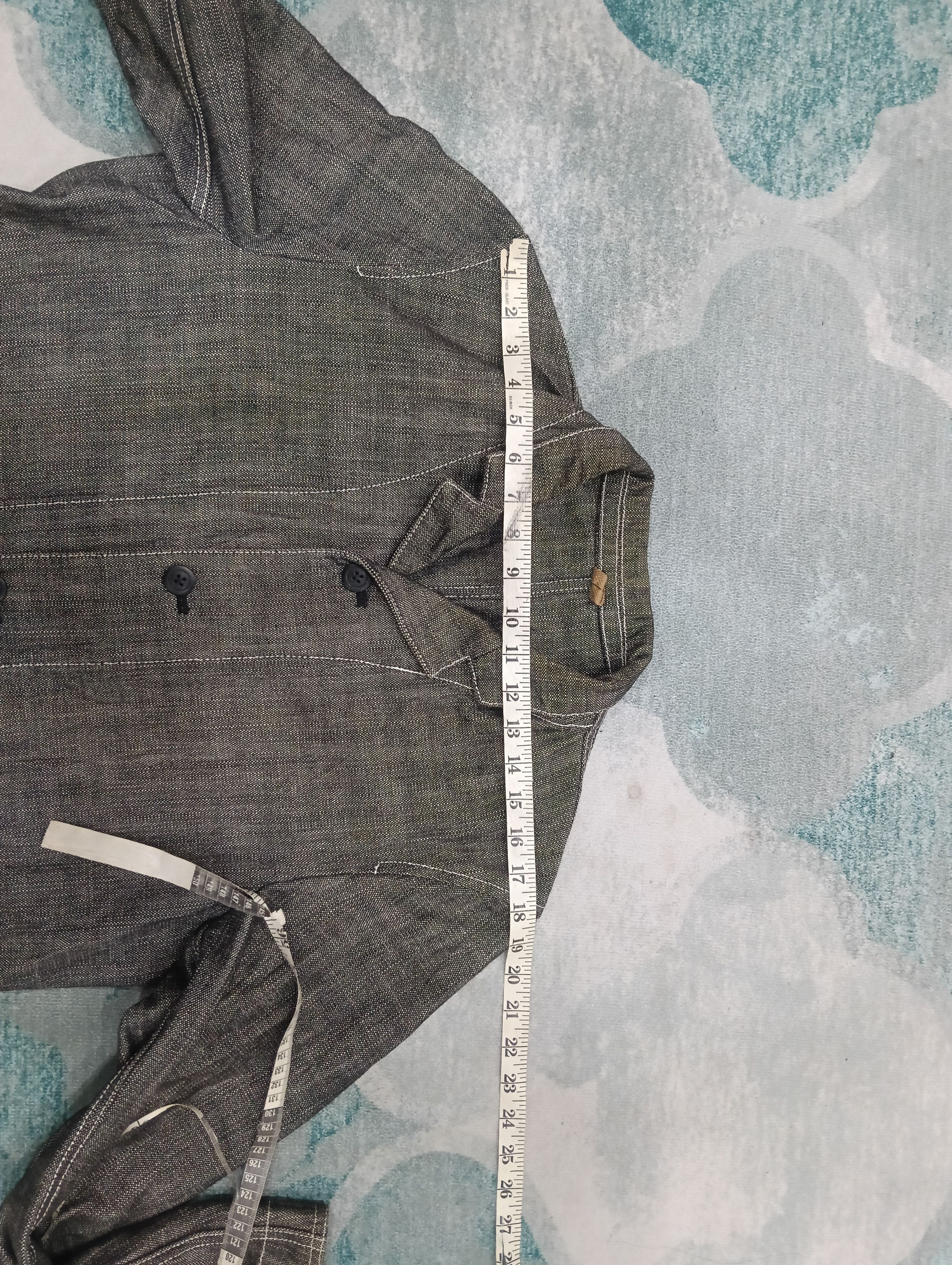 14th Addiction × Beauty Beast × Japanese Brand Hiromichi Nakano Like Indigo Shawl Collar Size US L / EU 52-54 / 3 - 20 Thumbnail