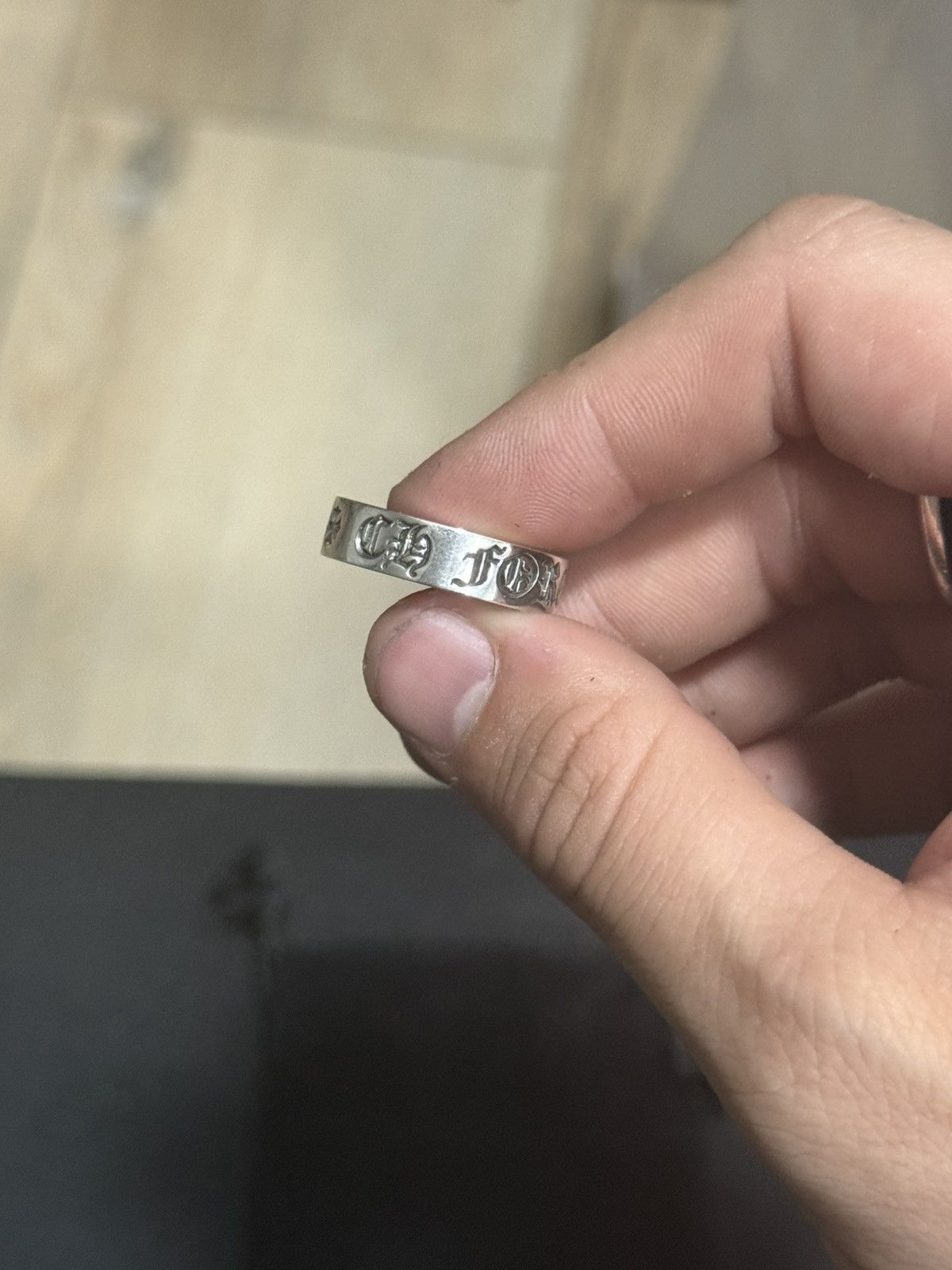 Chrome Hearts Chrome hearts silver CH spacer size 11 Size ONE SIZE - 12 Thumbnail