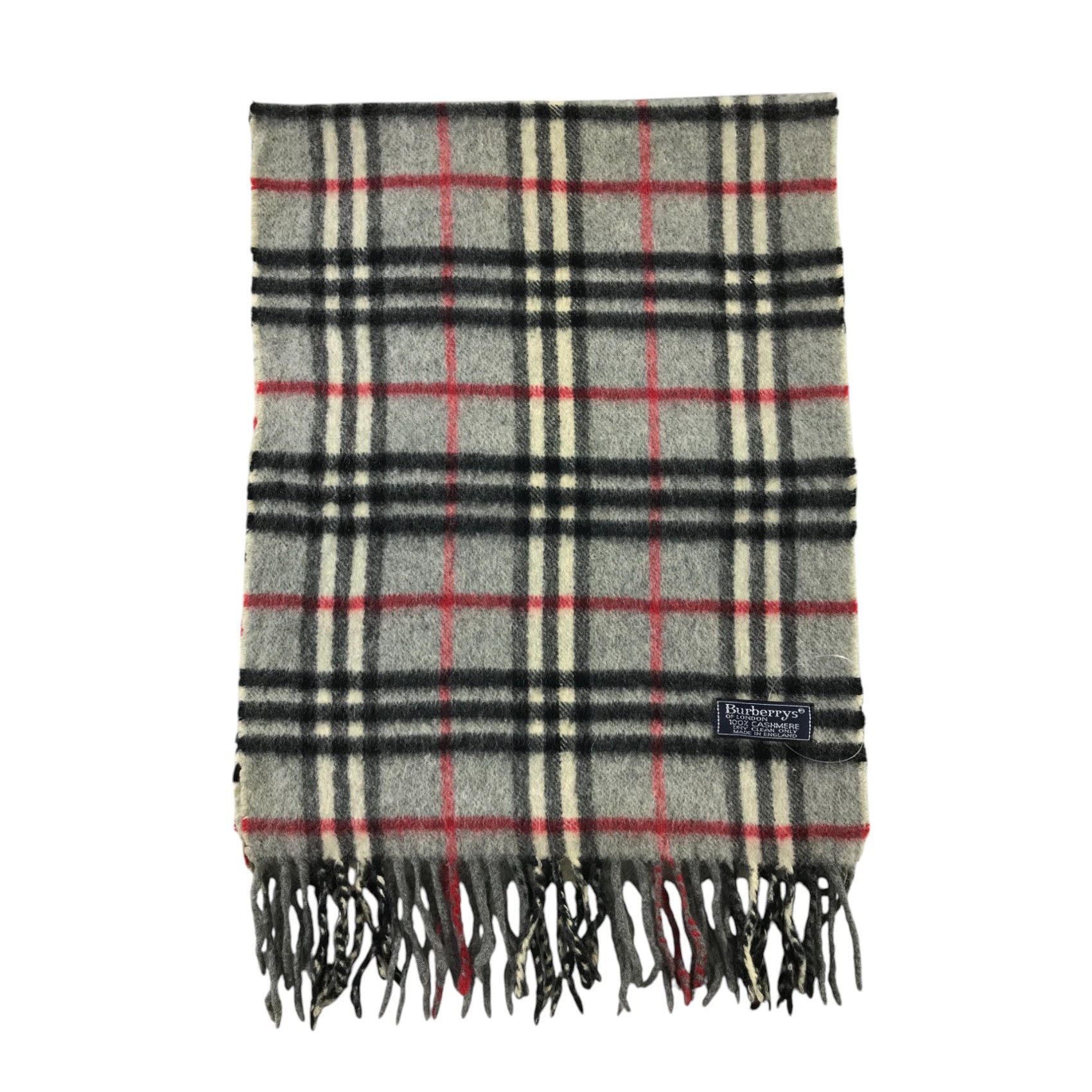 Burberry × Vintage Burberry Scarf / Muffler / Neckwear - WW1861 Size ONE SIZE - 2 Thumbnail