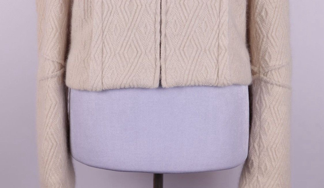 Dior Christian Dior Galliano FW2000 Wool Angora Pattern Jacket Size M / US 6-8 / IT 42-44 - 2 Thumbnail