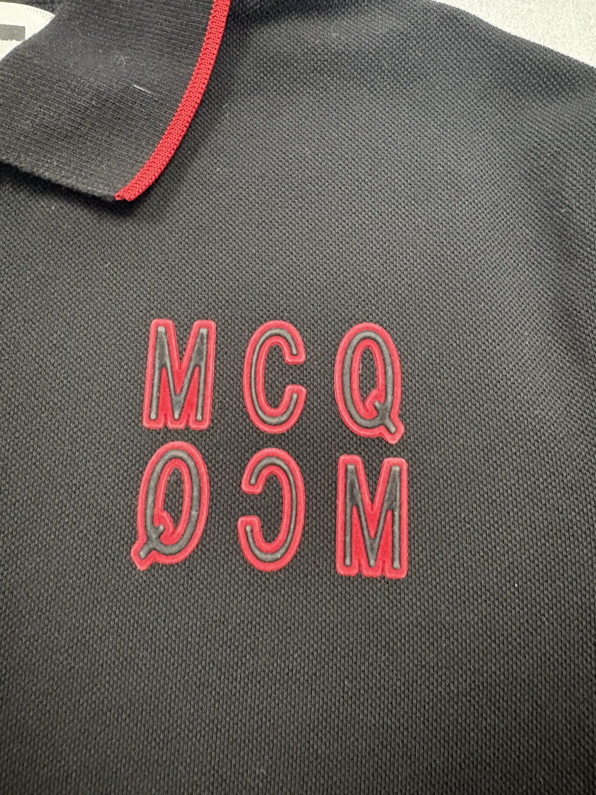 Alexander McQueen Alexander McQueen Spellout McQ Trim Logo Luxury Polo Shirt Size US S / EU 44-46 / 1 - 5 Thumbnail