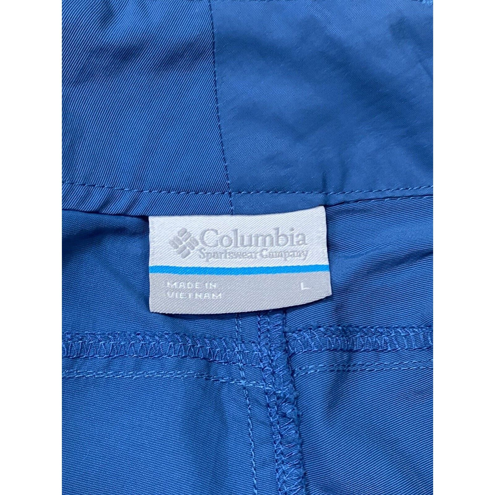 Columbia Columbia PFG Shorts Blue Utility Chino Outdoor Lightweight Size 34" / US 12 / IT 48 - 3 Thumbnail