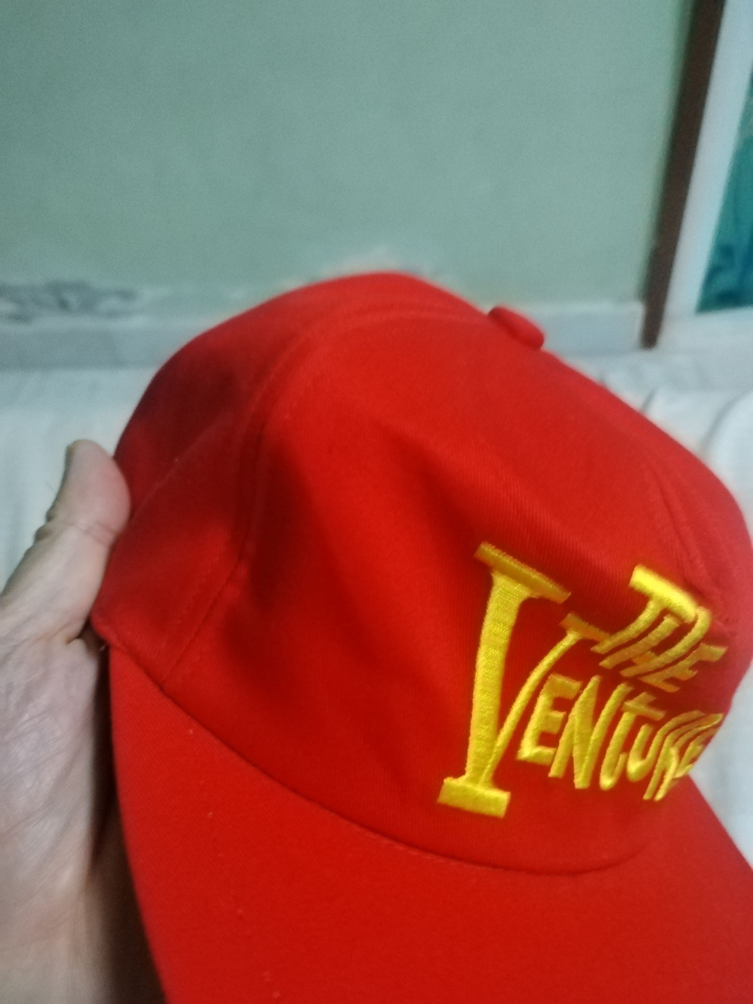Vintage The Ventures Red Vintage Cap Hat not shirt Size ONE SIZE - 2 Thumbnail