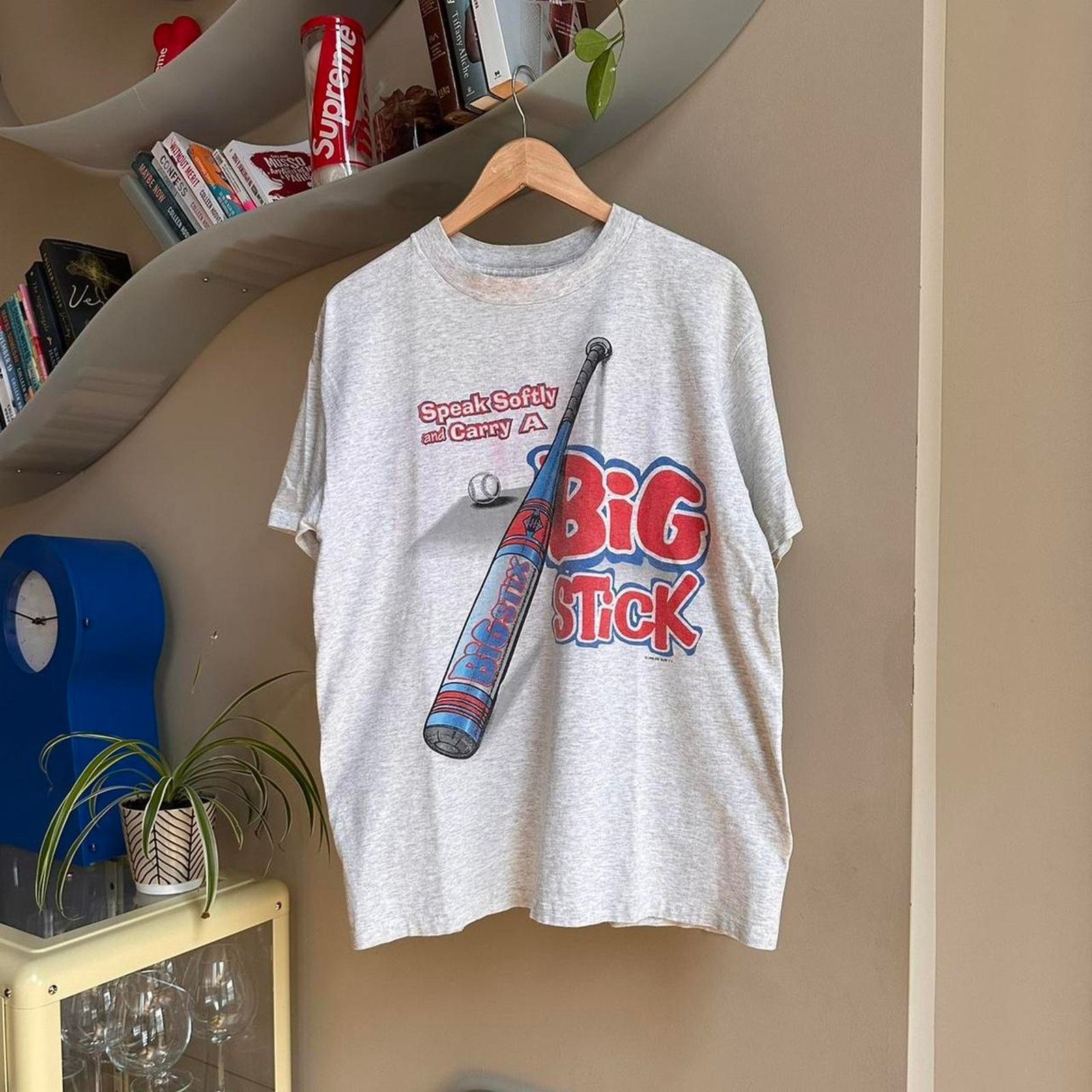 MLB × Vintage Vintage 1995 Big Stick Joe Blow Shirt Size US L / EU 52-54 / 3 - 1 Thumbnail