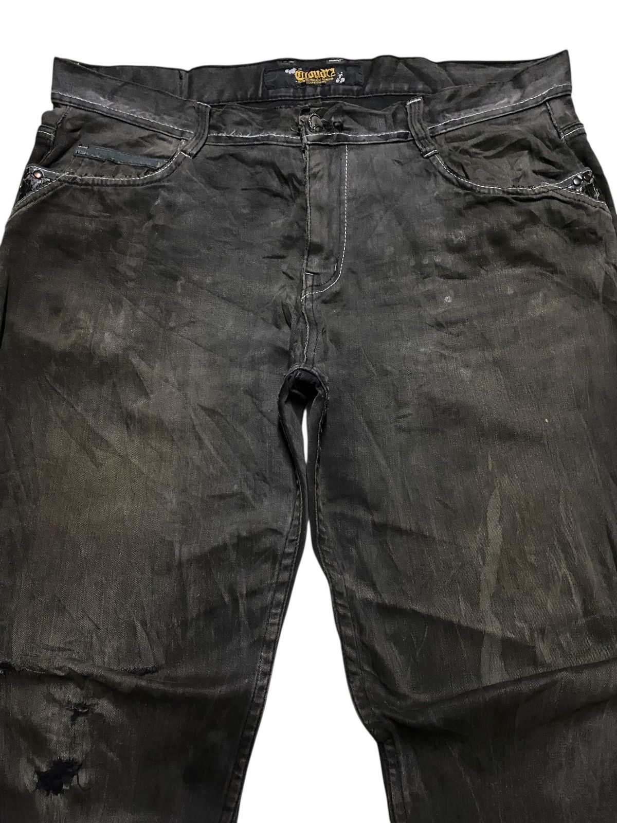 Seditionaries Vintage Japanese Brand Cloud 72 Cross Pocket Slim Fit Jeans Size US 38 / EU 54 - 4 Thumbnail