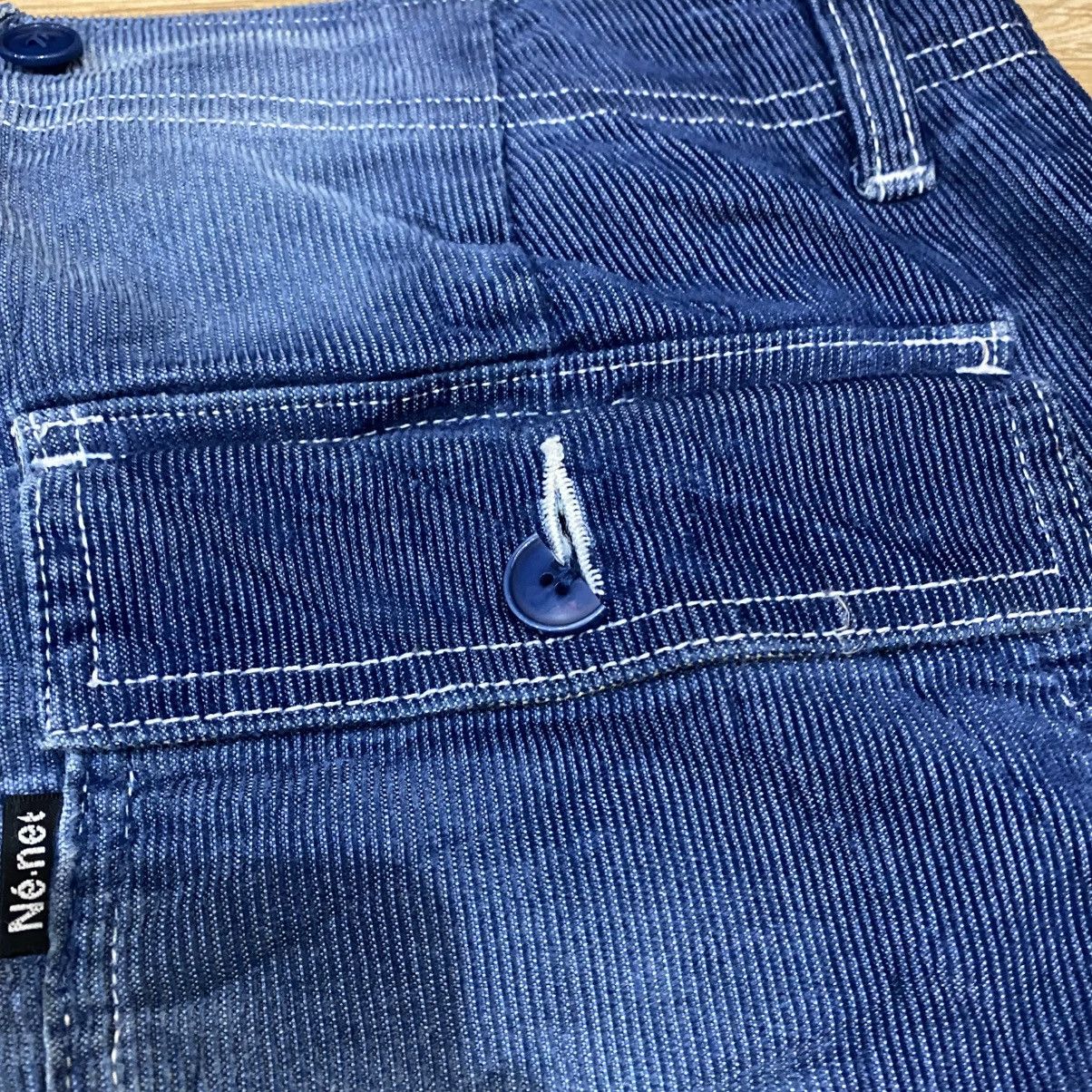 Ne-Net 90s Ne-Net By Issey Miyake Fatigue Blue Corduroy Pants Size US 30 / EU 46 - 13 Thumbnail