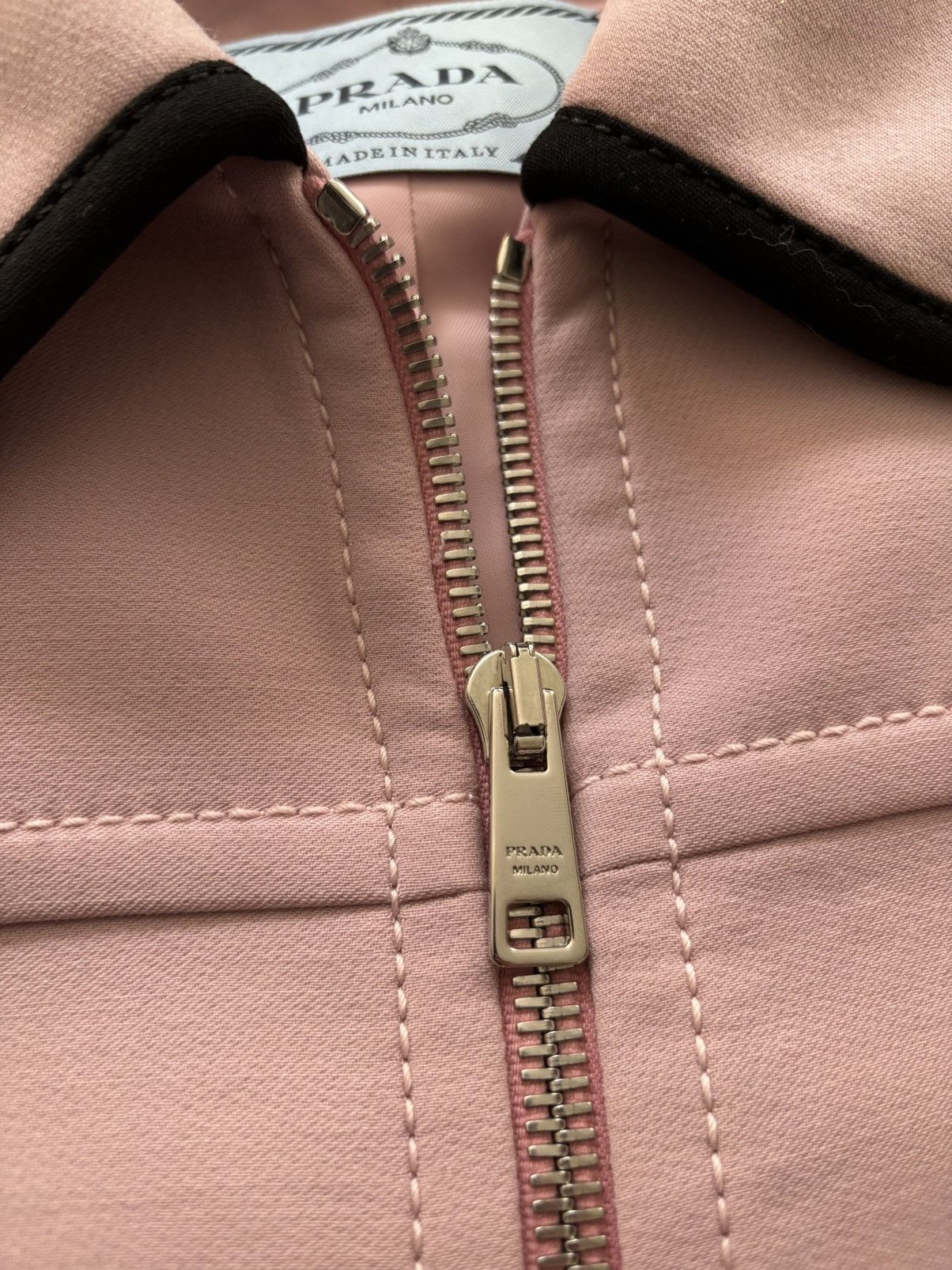Prada Prada Pink Wool Dress Coat Jacket Women's Size 42/Medium Size M / US 6-8 / IT 42-44 - 6 Thumbnail