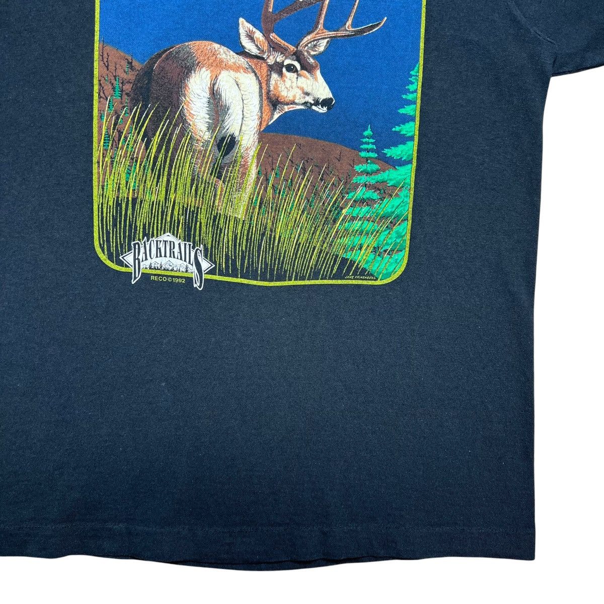 Other Vintage 1992 Buck Deer Back Trails Nature Graphic T-Shirt Size US M / EU 48-50 / 2 - 6 Thumbnail
