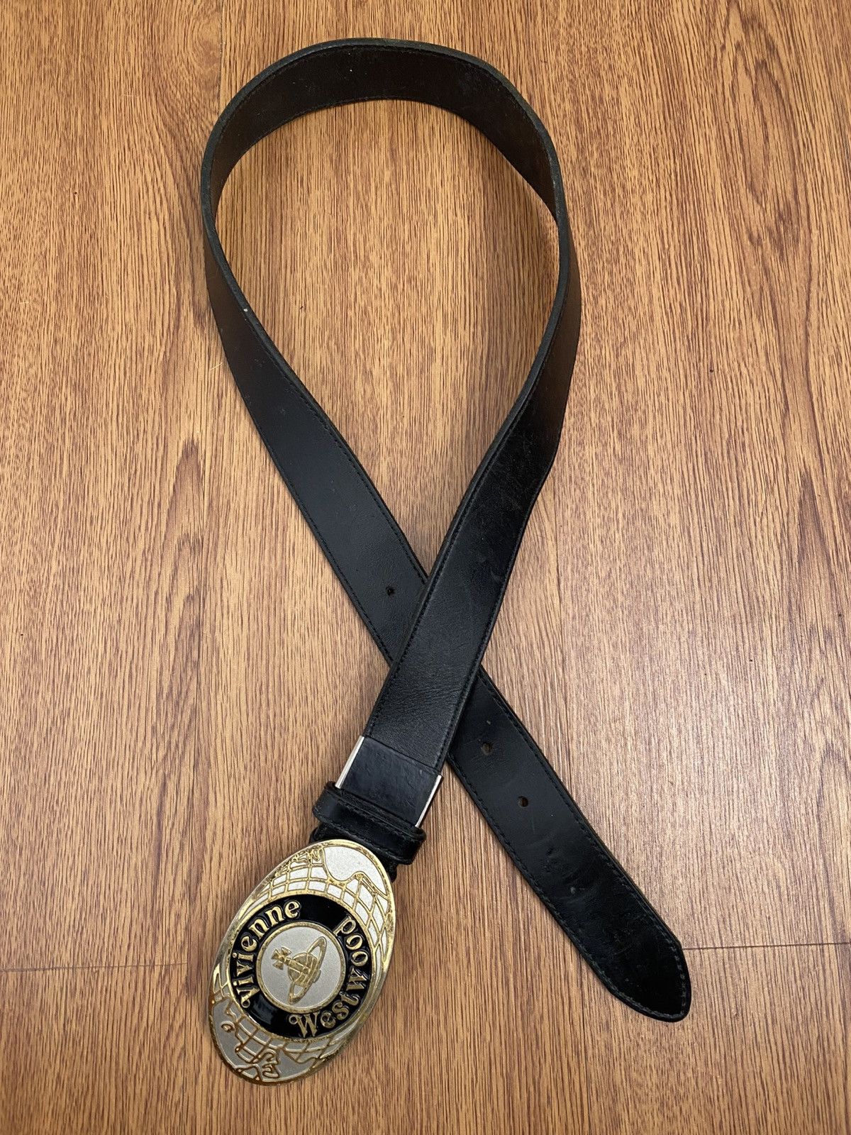 Vivienne Westwood Vivienne Westwood MAN orb leather belt Size ONE SIZE - 1 Thumbnail