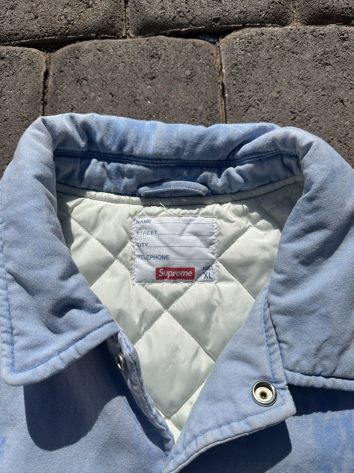 Supreme Supreme Twill Varsity SS20 Jacket Size US XL / EU 56 / 4 - 4 Thumbnail