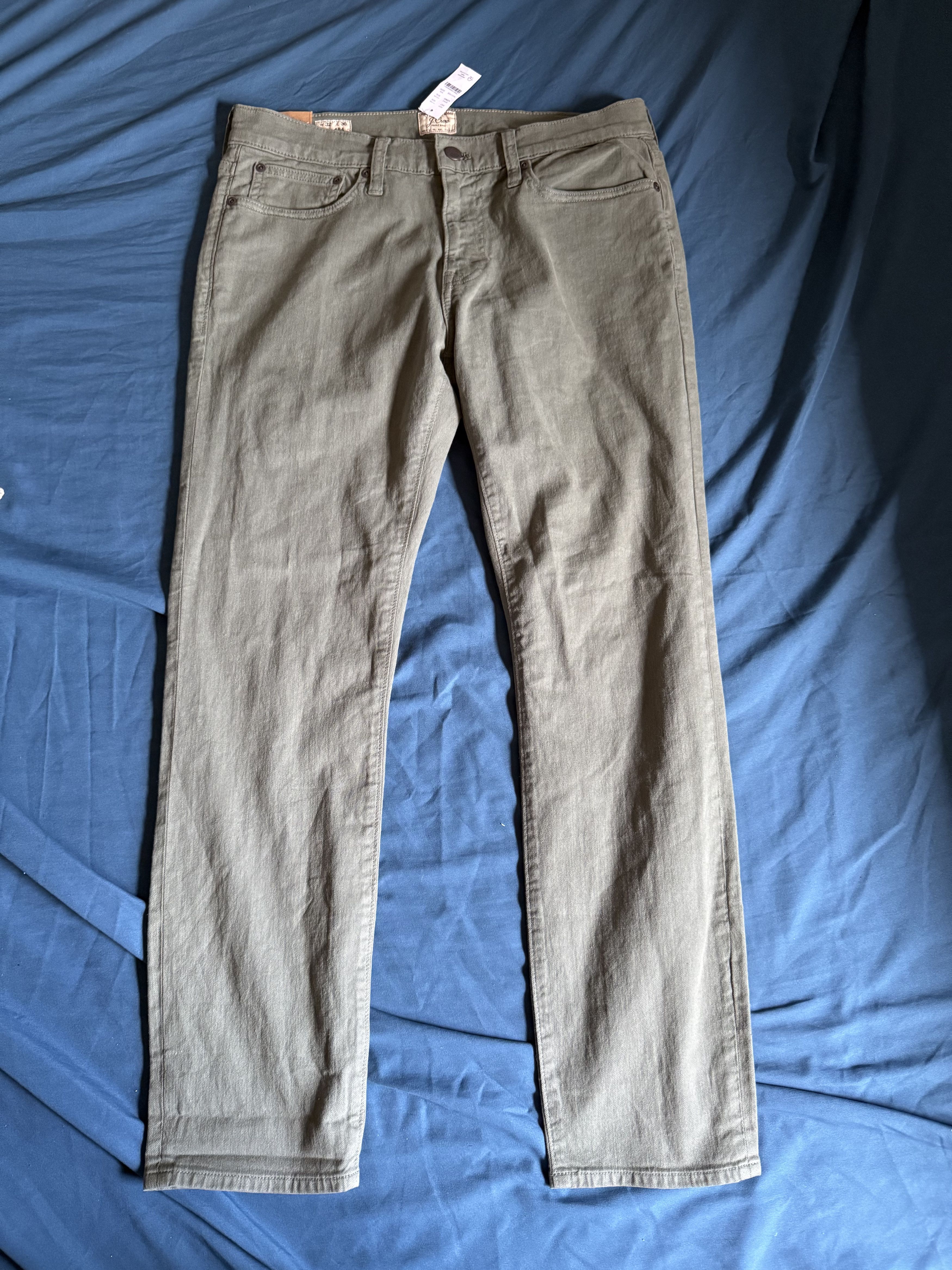 J.Crew J. Crew 484 Slim Fit Garment Dyed Pant 32x30 $118 Size US 32 / EU 48 - 2 Thumbnail