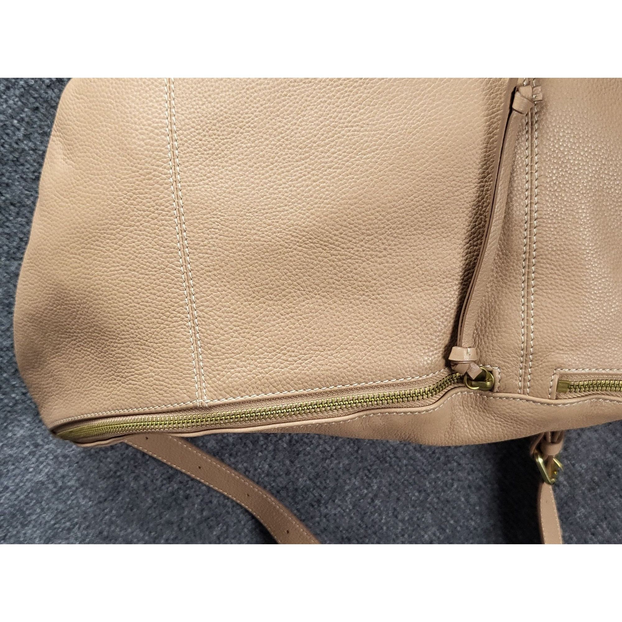 Lucky Brand Lucky Brand Pebbled Leather Lrg Feyy Sling Bag Adjustable Cr Size ONE SIZE - 6 Thumbnail