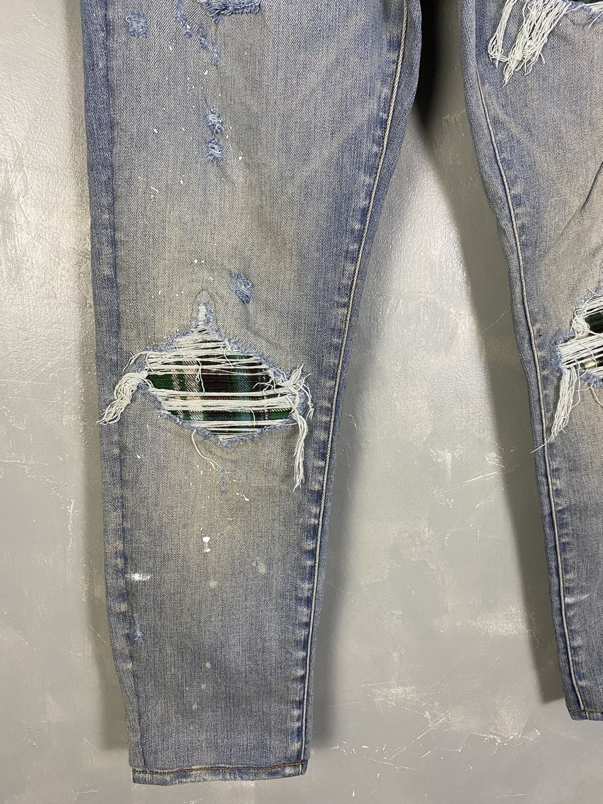 Amiri Amiri MX1 Clay Indigo Jeans Size US 32 / EU 48 - 3 Thumbnail
