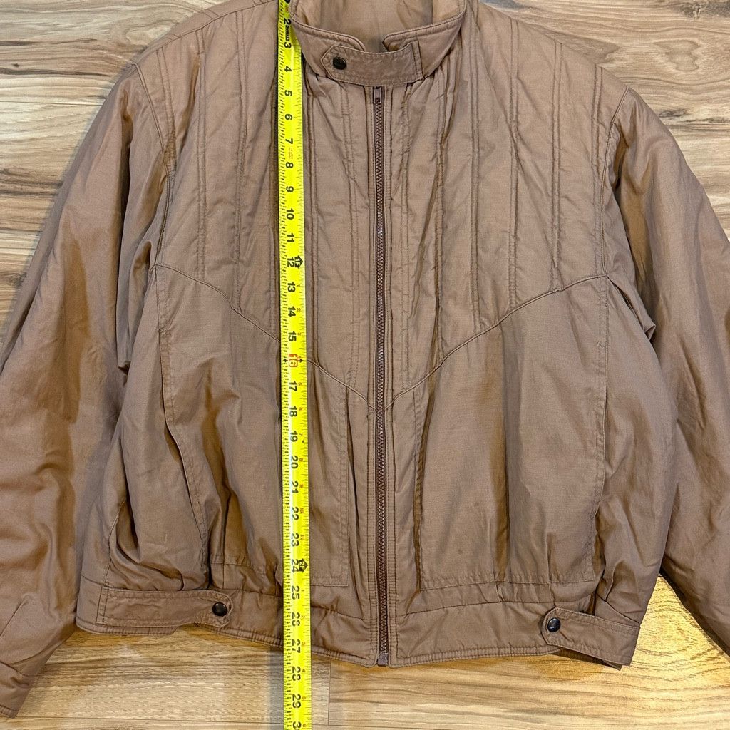No Fear Conte di Roma Men’s Brown Quilted Jacket Italy XL Size US XL / EU 56 / 4 - 6 Thumbnail
