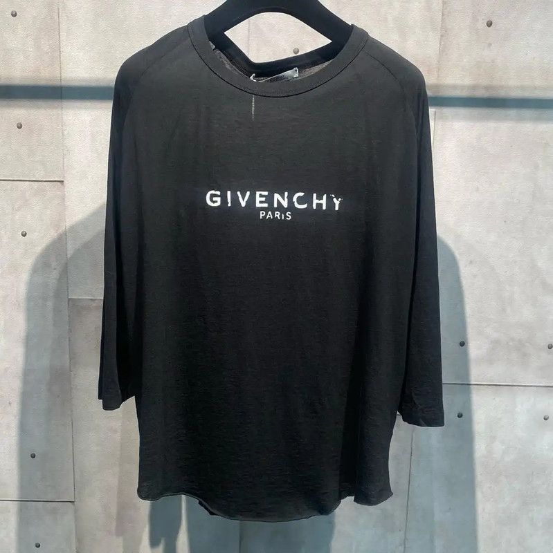 Givenchy Givenchy Women's Summer Black Logo T-Shirt 0089 Size S / US 4 / IT 40 - 1 Thumbnail