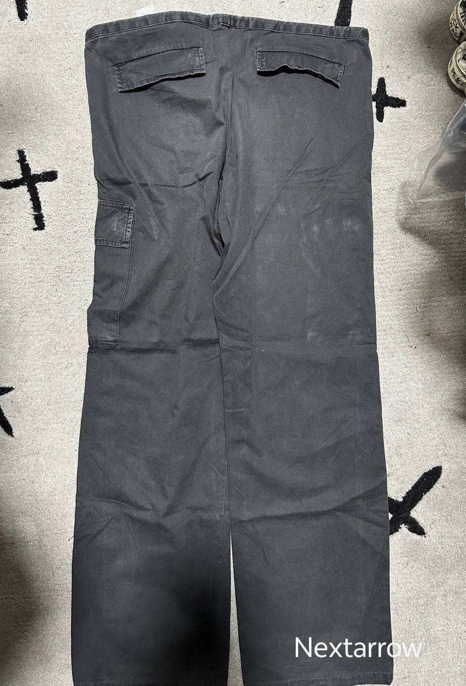 Helmut Lang Helmut Lang 98ss vintage personal work pants2412-Nextarrow Size US 44 / EU 60 - 2 Thumbnail