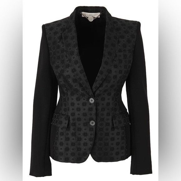Stella McCartney Stella McCartney Jacquard Brocade Single Button V Menswear B Size XS / US 0-2 / IT 36-38 - 1 Thumbnail