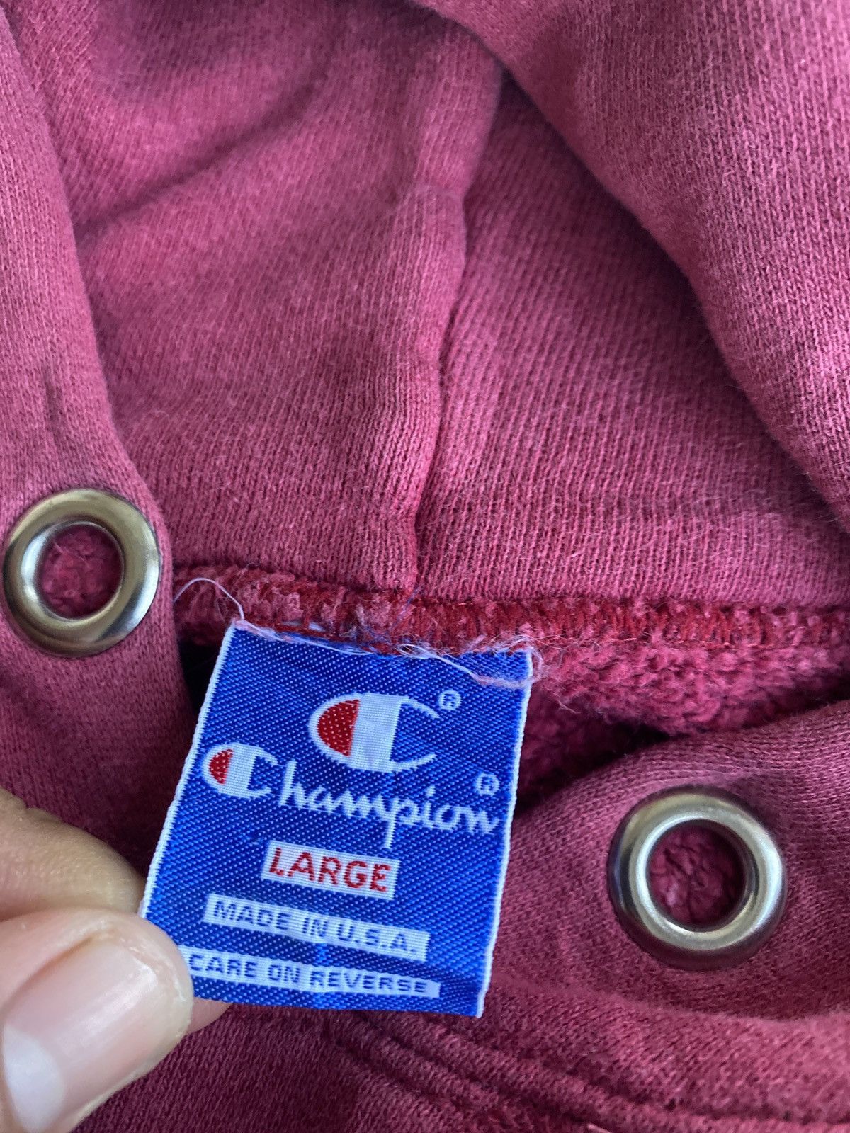 Champion × Vintage Vintage Champion big logo hoodies Size US L / EU 52-54 / 3 - 14 Thumbnail