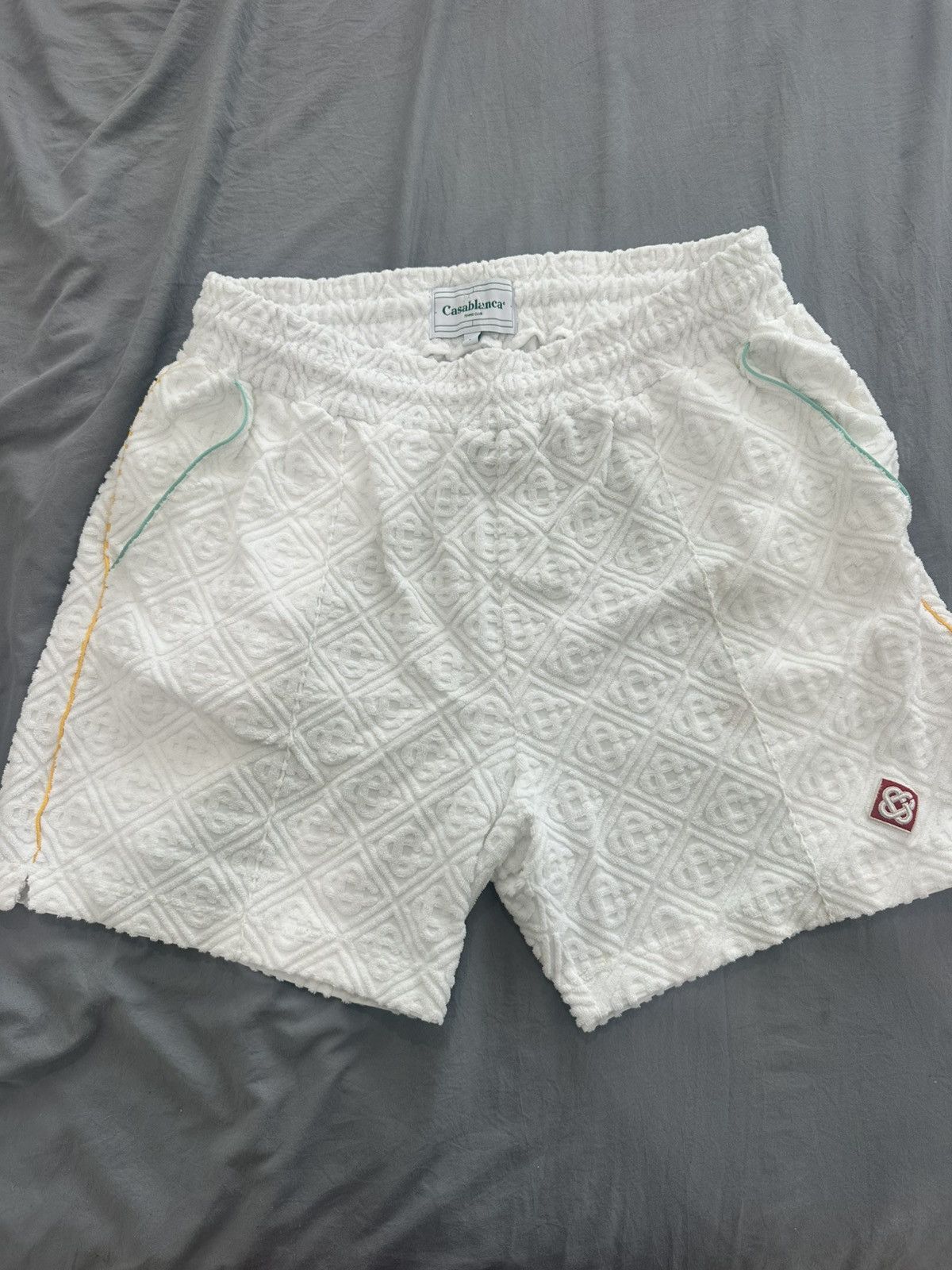 Casablanca Casablanca Monogram Jacquard Towelling Shorts sz Large Size US 34 / EU 50 - 9 Thumbnail