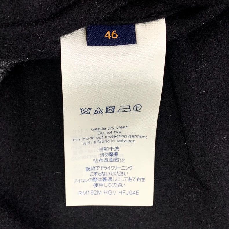 Louis Vuitton Louis Vuitton Single breasted coat with full print of wool Size US S / EU 44-46 / 1 - 7 Thumbnail