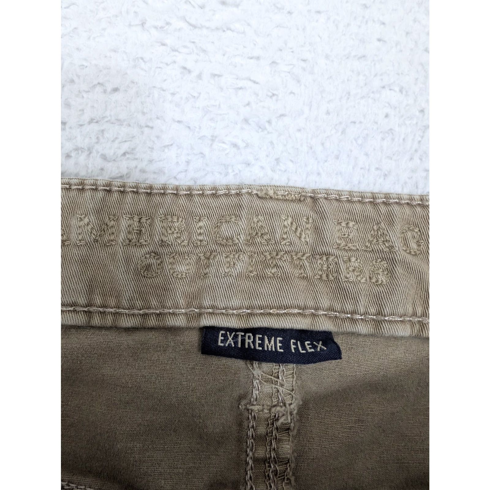 American Eagle Outfitters American Eagle Outfitters Jeans Men's 32x34 Brown Extreme Flex Skinny Stretch Slim 5-Pocket Denim Wide 90s Logo Mens Size US 32 / EU 48 - 4 Thumbnail