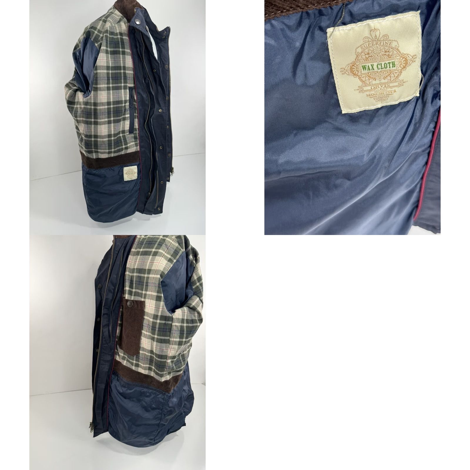 Orvis ORVIS WAX CLOTH Mens L Hooded Ranch Field Barn Chore Jacket Size US L / EU 52-54 / 3 - 8 Thumbnail