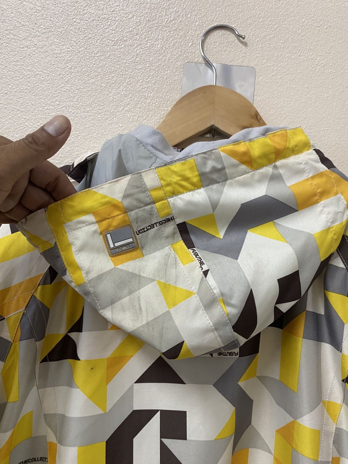 Fubu FUBU The Collection Geometric Pattern Ski Jacket Size US M / EU 48-50 / 2 - 18 Thumbnail