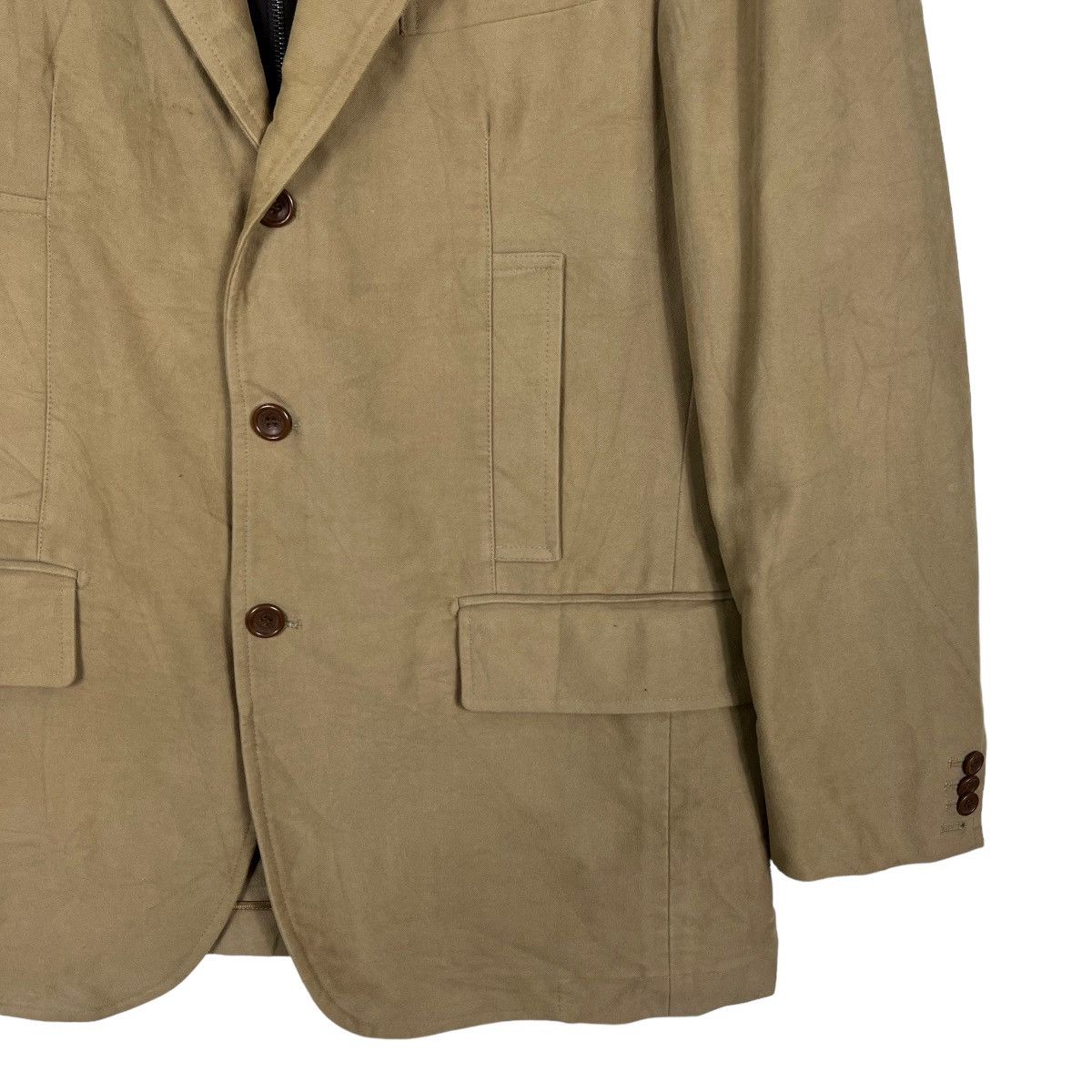 Other 🔥 DESIREE PURO COTONE MOLESKIN DOUBLE LAYER ZIPPER JACKET Size US XL / EU 56 / 4 - 7 Thumbnail