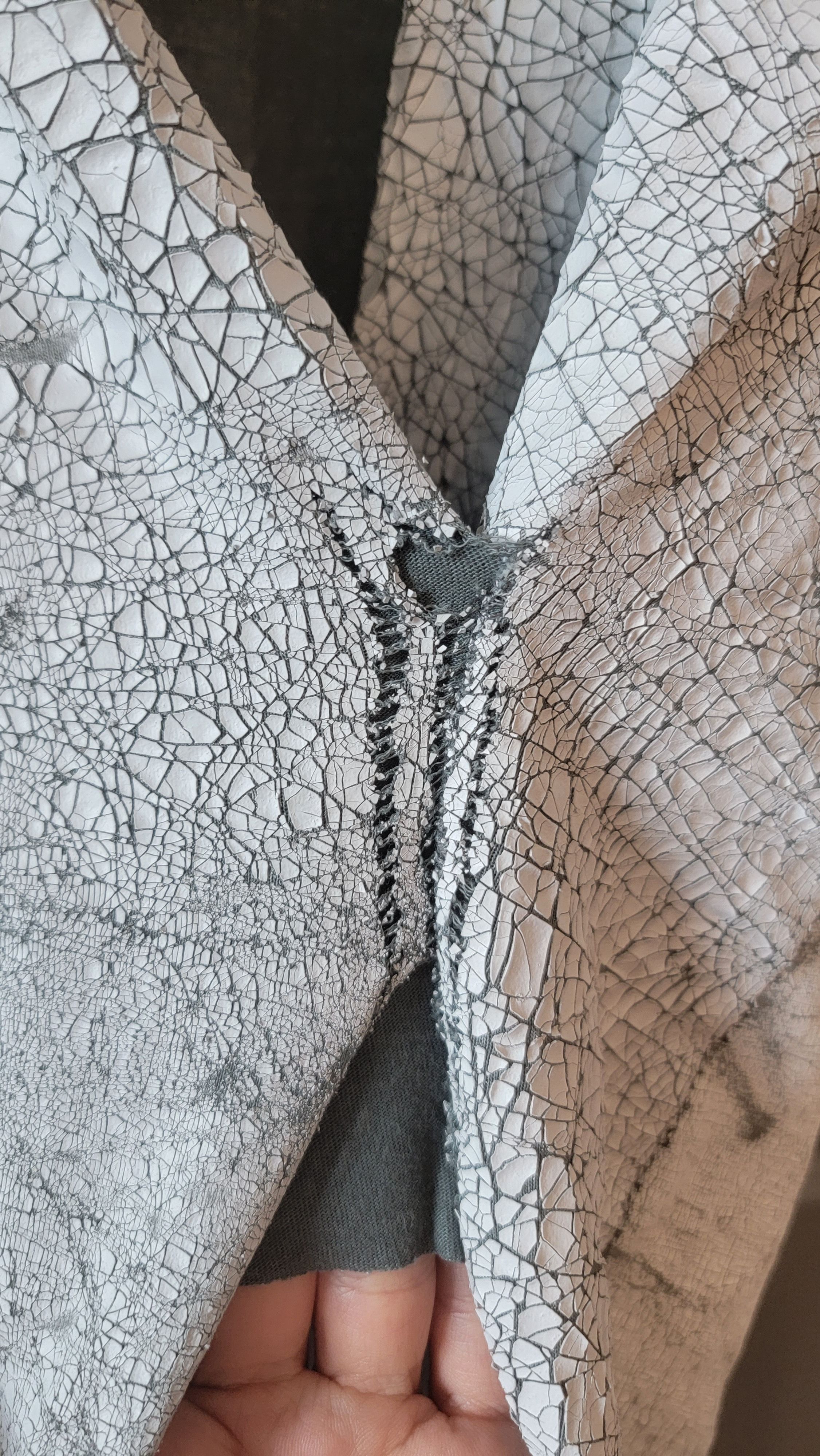 Rick Owens × Rick Owens Drkshdw Rick Owens Cracked Paint dress Size M / US 6-8 / IT 42-44 - 6 Thumbnail