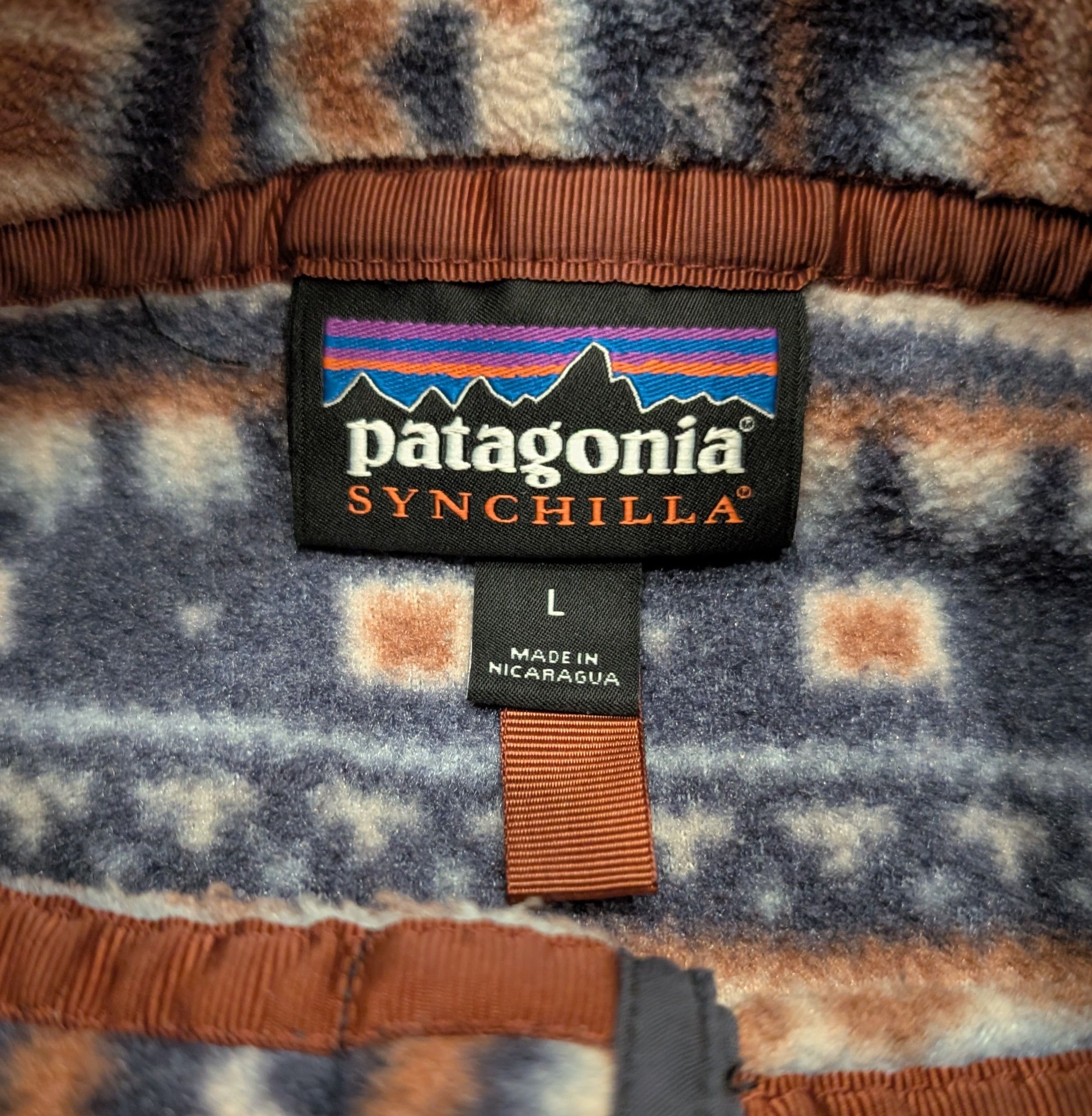 Patagonia RARE Patagonia Synchilla Snap-T Fleece Jacket El Cap Size US L / EU 52-54 / 3 - 3 Thumbnail