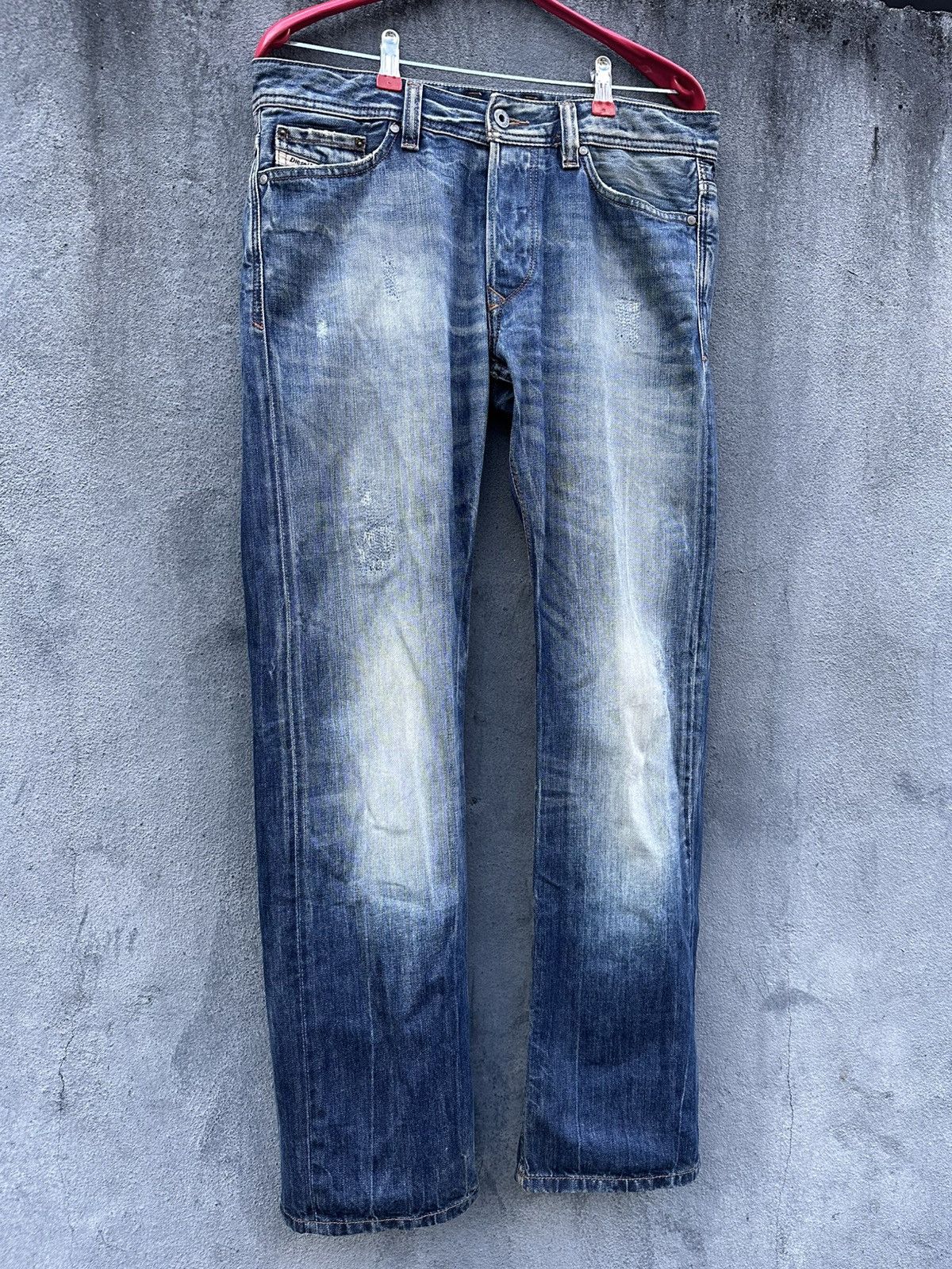 Diesel 👹Vintage Diesel Baggy Straight Cut Jeans Size US 32 / EU 48 - 5 Thumbnail
