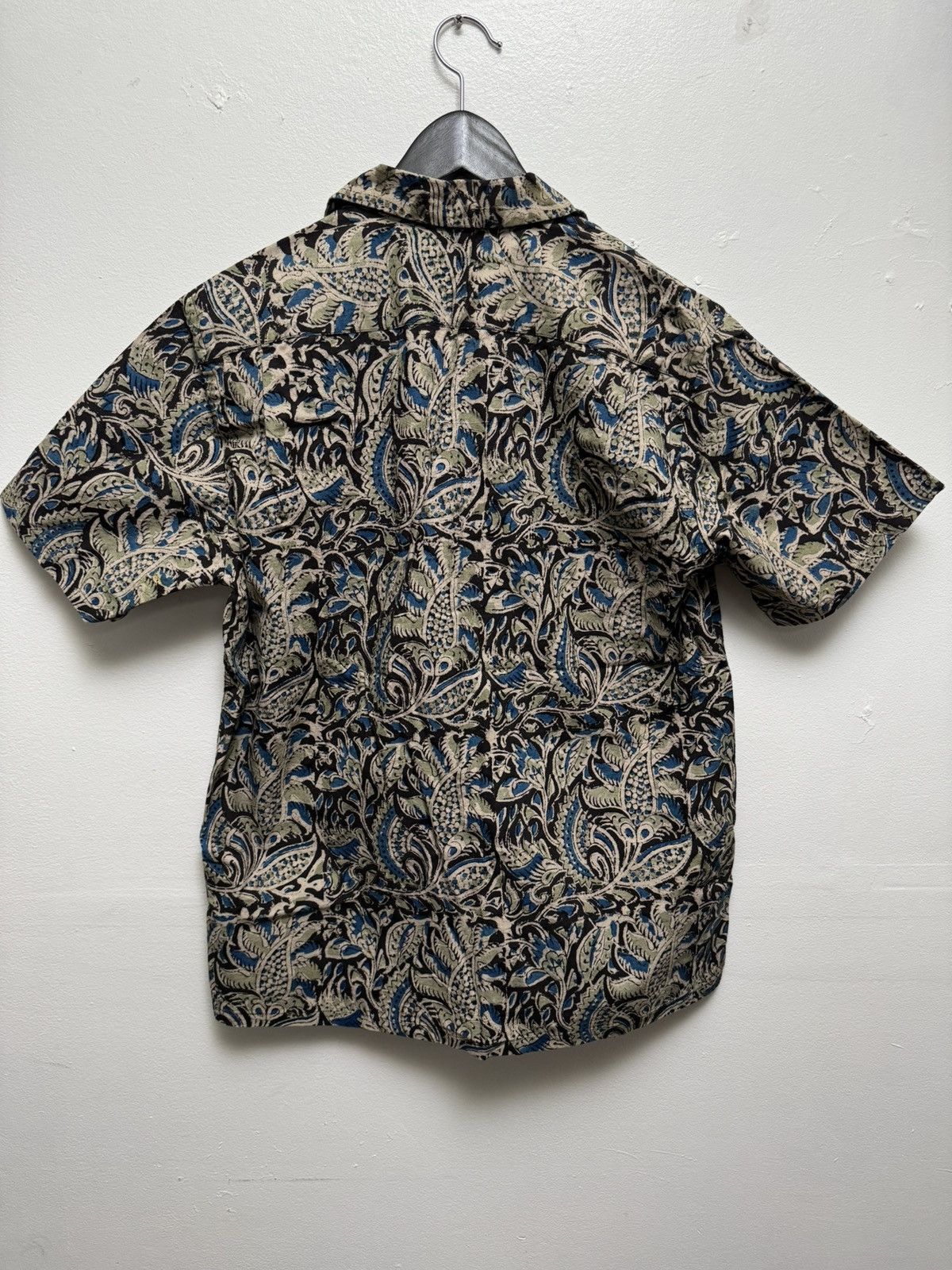 Beams Plus Beams Plus Short Sleeve Open Collar Floral Block Print Shirt Size US S / EU 44-46 / 1 - 2 Thumbnail
