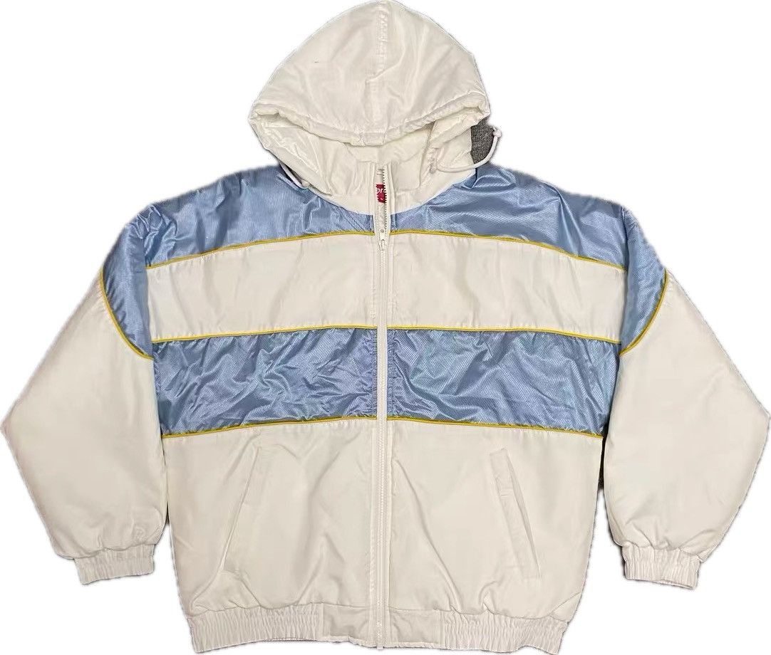 Supreme Supreme Sports Piping Puffy Jacket White FW19 Size US S / EU 44-46 / 1 - 1 Thumbnail