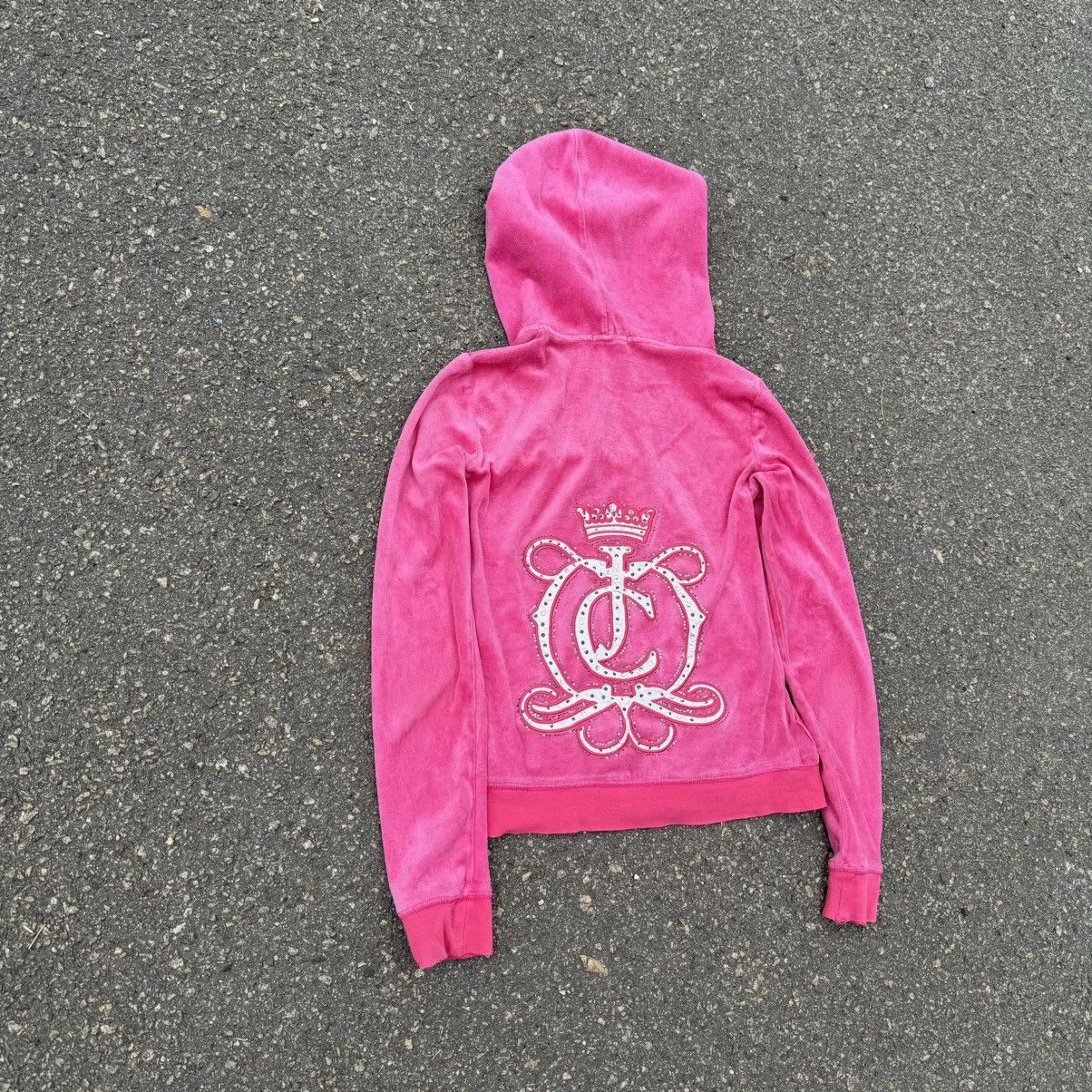 Vintage vintage juicy couture zip hoodie big logo rare style Size S / US 4 / IT 40 - 2 Thumbnail