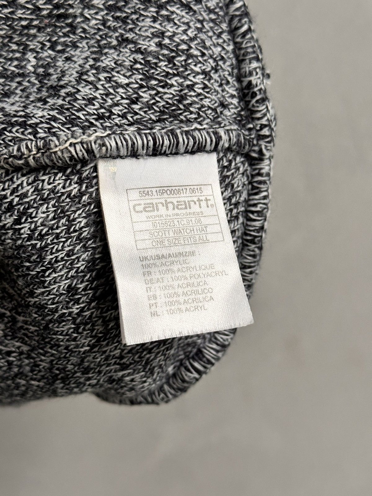 Carhartt Wow 😻 White Beanie Carhartt Y2K Streetwear Outdoor Arcteryx Size ONE SIZE - 10 Thumbnail