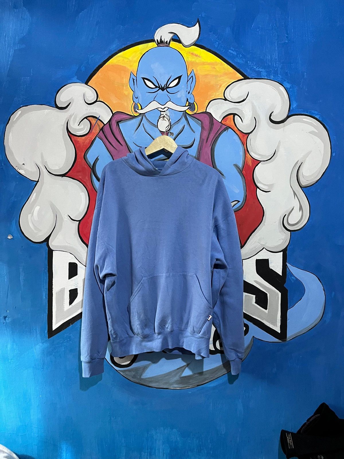 Russell Athletic × Vintage Russel hoodie baby blue kanye west Size US XXL / EU 58 / 5 - 1 Thumbnail