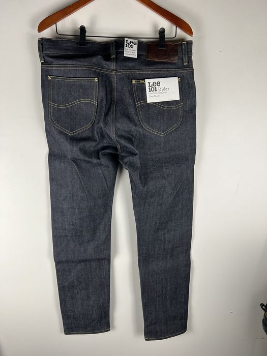lee selvedge jeans