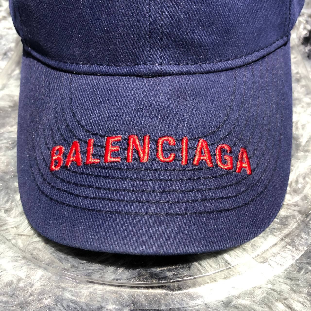 Balenciaga Balenciaga Visor Embroidered logo cap Size ONE SIZE - 2 Thumbnail