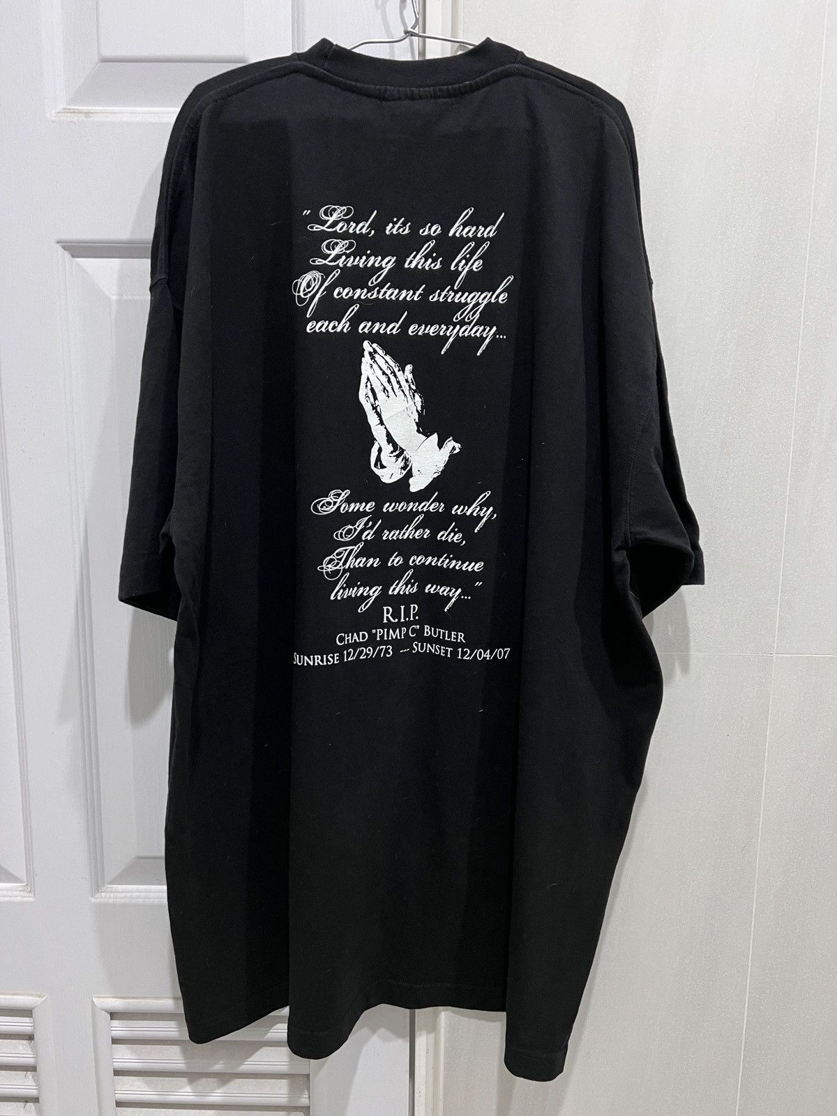 Rap Tees Vintage Y2K Pimp C Memorial UGK Tee XL hip-hop Size US XL / EU 56 / 4 - 3 Thumbnail