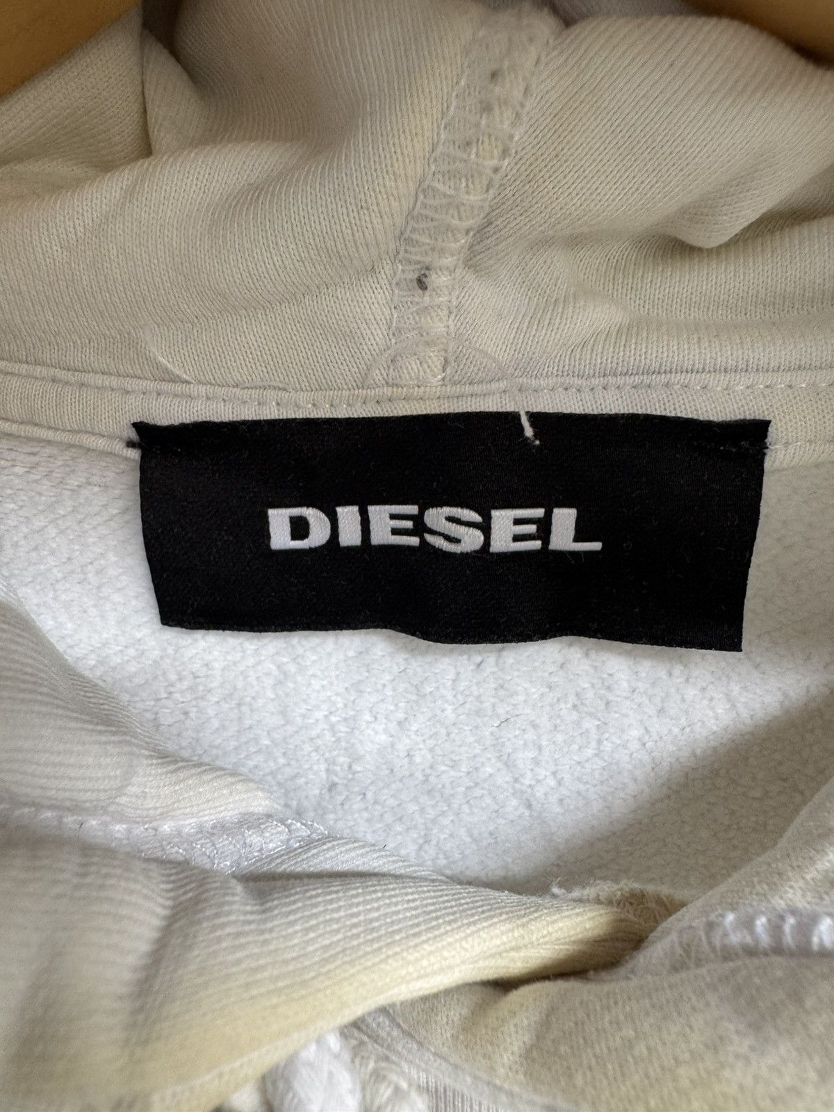 Diesel DIESEL ONLY THE BRAVE WHITE HOODIE Size US M / EU 48-50 / 2 - 6 Thumbnail
